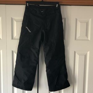 Spyder Snow Pants. Size 8, black